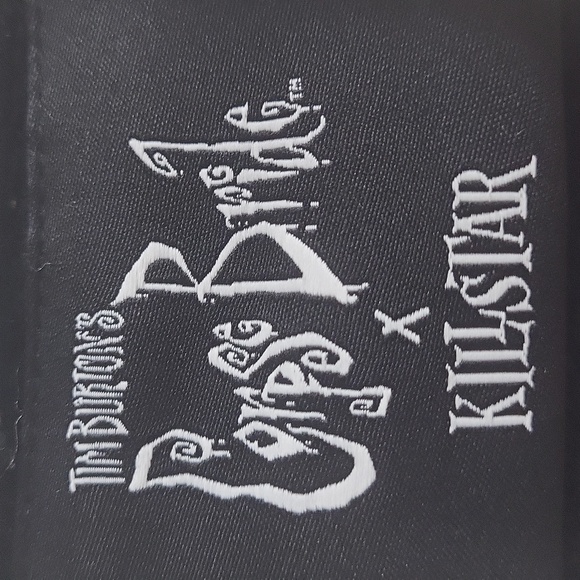 Killstar Black and White Corpse Bride Patch cardigan. Size 3XL - Picture 6 of 12